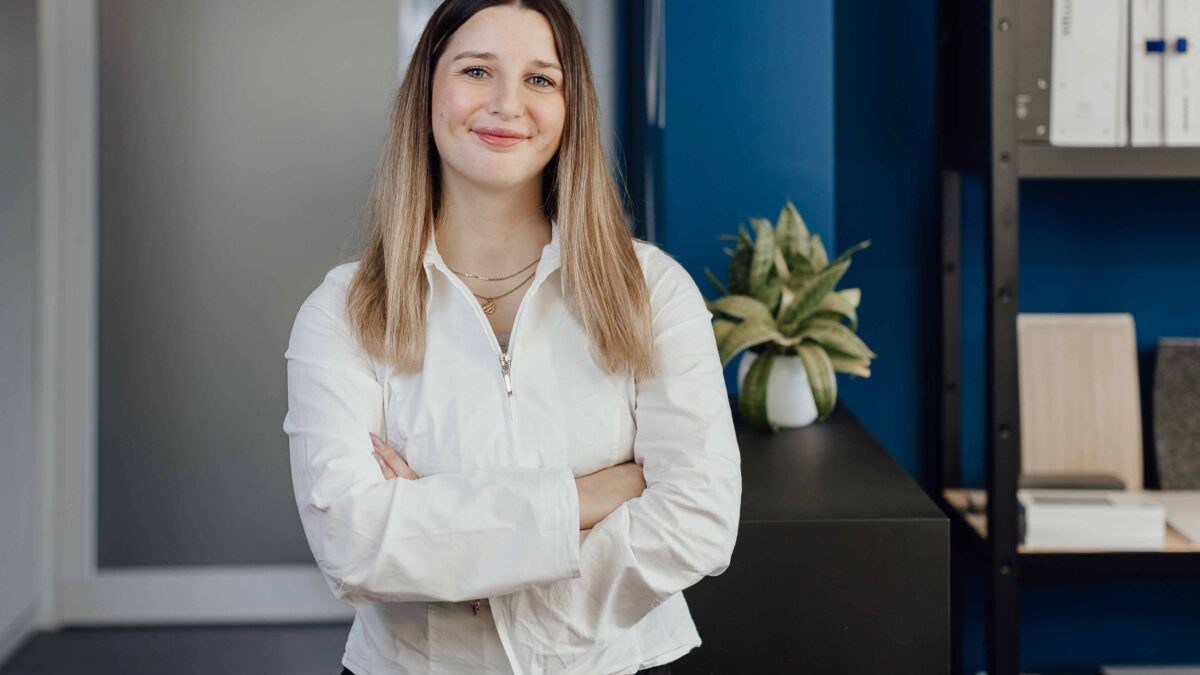 Catharina, neu im Team Planung am Standort Hannover, im Büro von SEYSTA Architekten